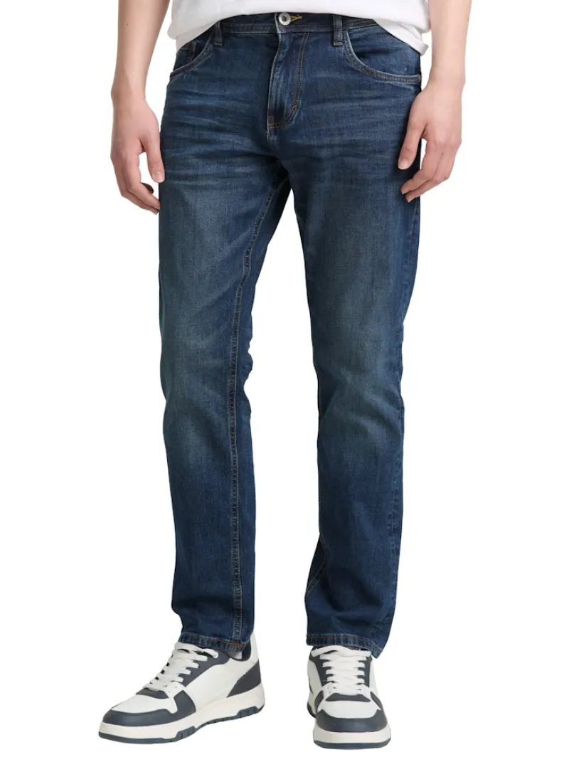 Tom Tailor Jeans*TTJOSH REGULAR SLIM Jeans mit Stretch mid stone wash denim