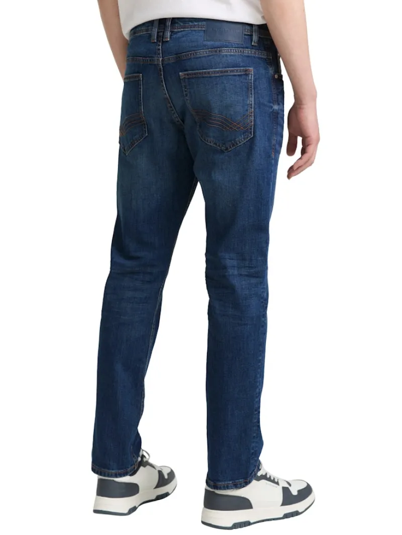 Tom Tailor Jeans*TTJOSH REGULAR SLIM Jeans mit Stretch mid stone wash denim