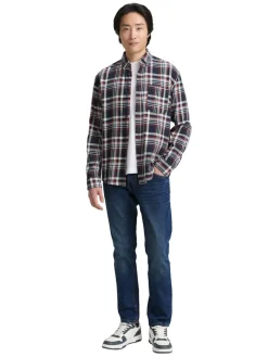 Tom Tailor Jeans*TTJOSH REGULAR SLIM Jeans mit Stretch mid stone wash denim