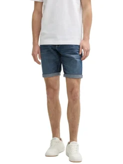 Tom Tailor Shorts|Big Boys*TTJOSH REGULAR SLIM Jeans Shorts used dark stone blue denim