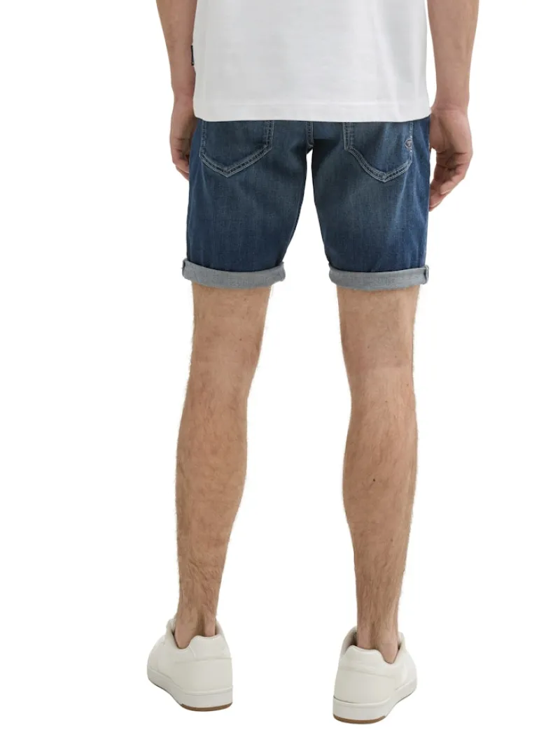 Tom Tailor Shorts|Big Boys*TTJOSH REGULAR SLIM Jeans Shorts used dark stone blue denim
