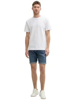 Tom Tailor Shorts|Big Boys*TTJOSH REGULAR SLIM Jeans Shorts used dark stone blue denim