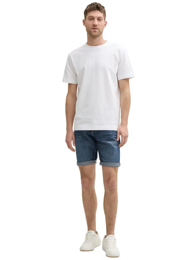 Tom Tailor Shorts|Big Boys*TTJOSH REGULAR SLIM Jeans Shorts used dark stone blue denim