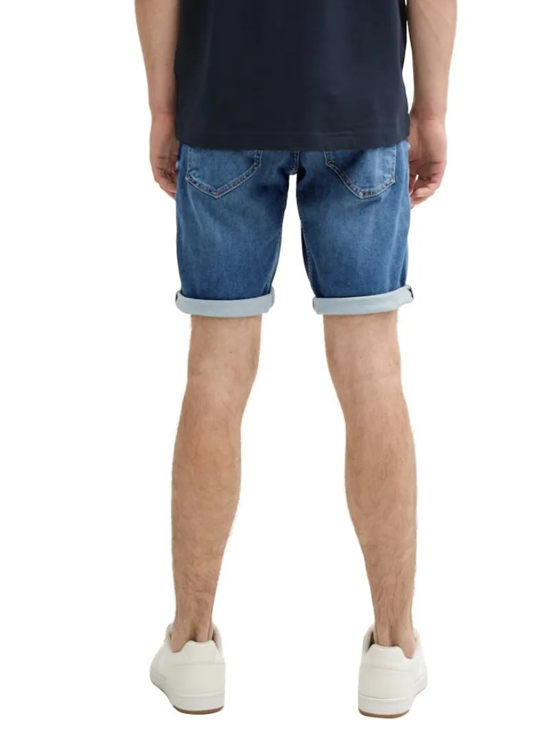 Tom Tailor Shorts|Big Boys*TTJOSH REGULAR SLIM Jeans Shorts mit Superstretch used mid stone blue denim
