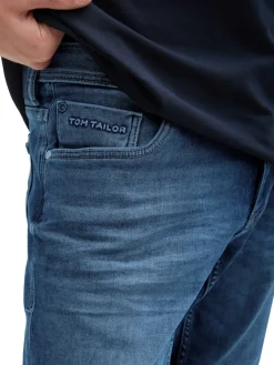 Tom Tailor Shorts|Big Boys*TTJOSH REGULAR SLIM Jeans Shorts mit Superstretch used mid stone blue denim