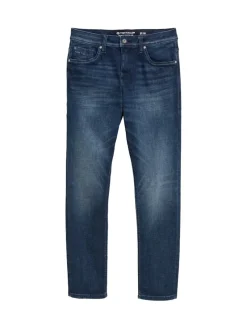 Tom Tailor Jeans*TTJOSH REGULAR SLIM Jeans used dark stone blue denim
