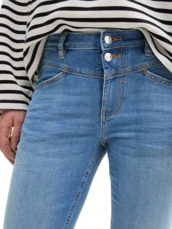 Tom Tailor Shorts*TTKATE SLIM CAPRI Jeans light stone wash denim