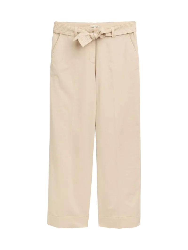 Tom Tailor Hosen*TTLEA Wide Leg Hose summer beige