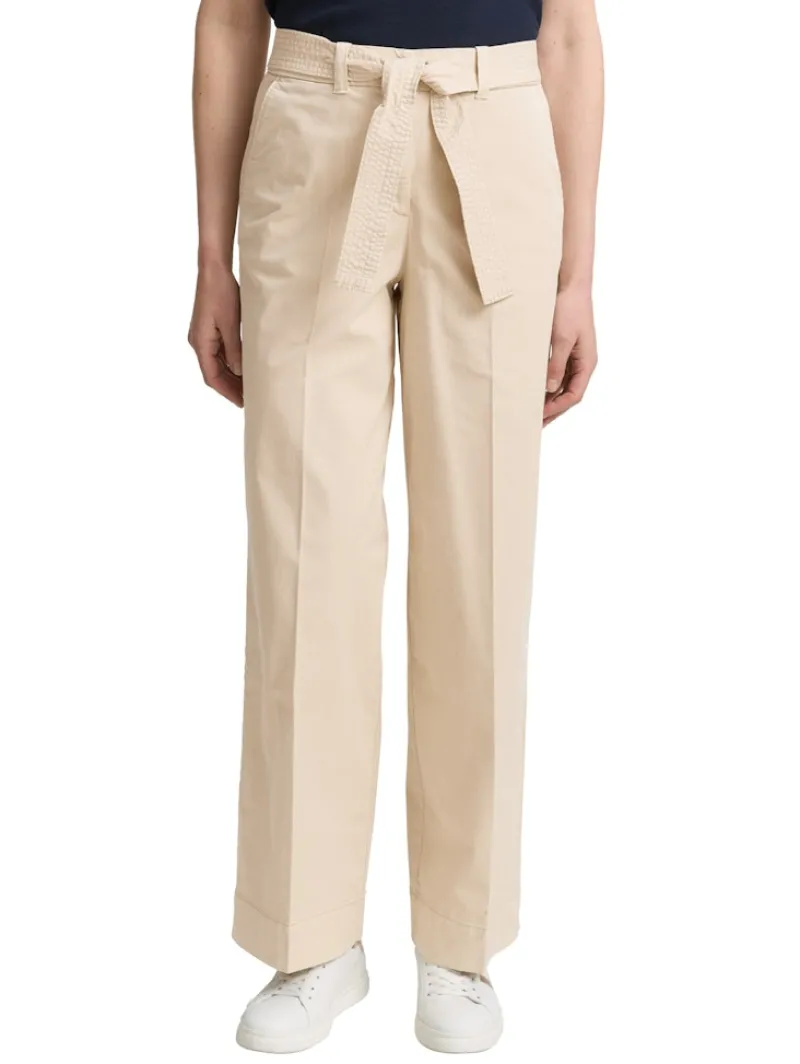 Tom Tailor Hosen*TTLEA Wide Leg Hose summer beige