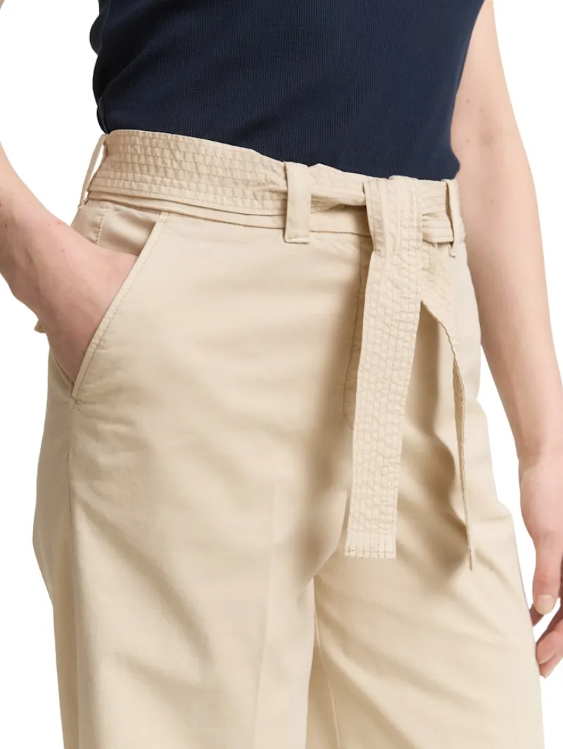 Tom Tailor Hosen*TTLEA Wide Leg Hose summer beige