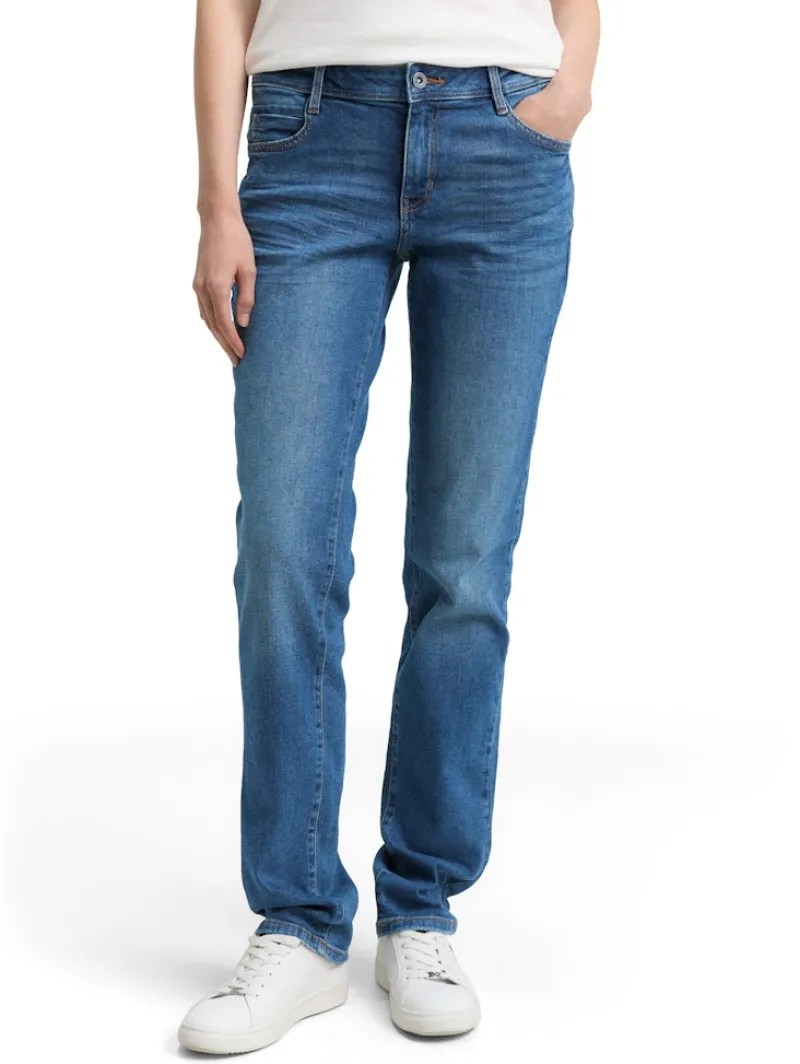 Tom Tailor Jeans*TTLIVA STRAIGHT Jeans clean mid stone blue denim