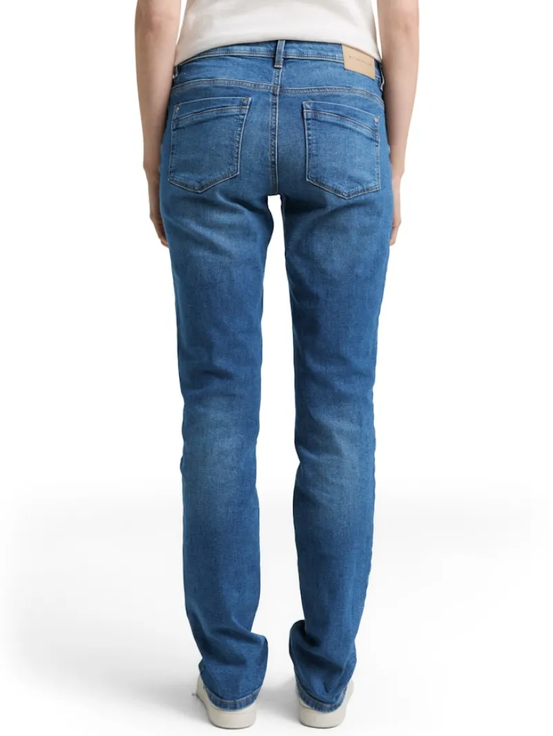Tom Tailor Jeans*TTLIVA STRAIGHT Jeans clean mid stone blue denim