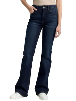 Tom Tailor Jeans*TTSTELLA BOOTCUT Jeans mit Stretch Dark Blue Denim