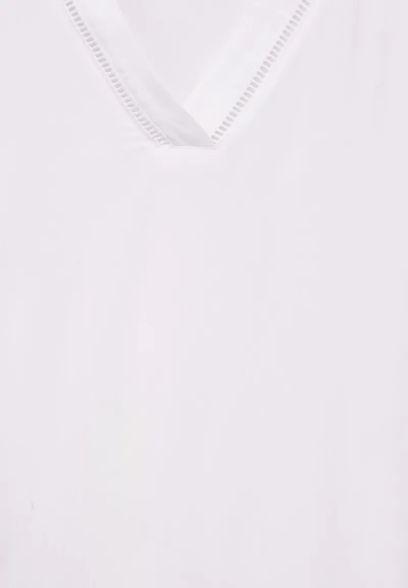 Street One Blusen*Tunika Bluse mit Print white