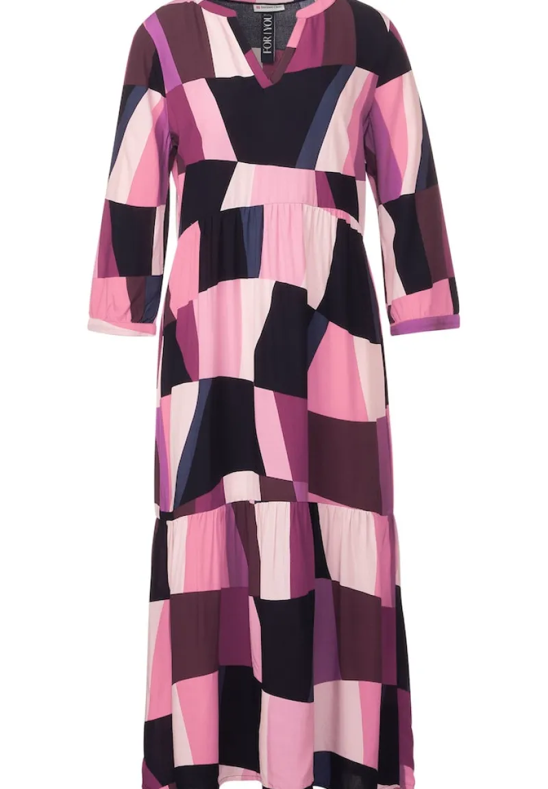 Street One Kleider*Tunika Ethnokleid mit Print legend rose