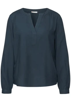 Street One Blusen*Tunika in Unifarbe cool vintage green