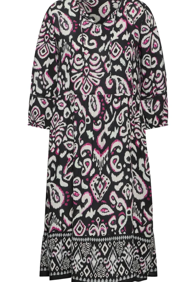 Cecil Kleider*Tunika Kleid mit Print Black