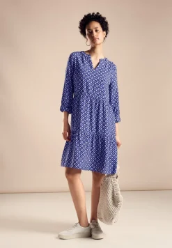 Street One Kleider*Tunika Kleid mit Print deep blue