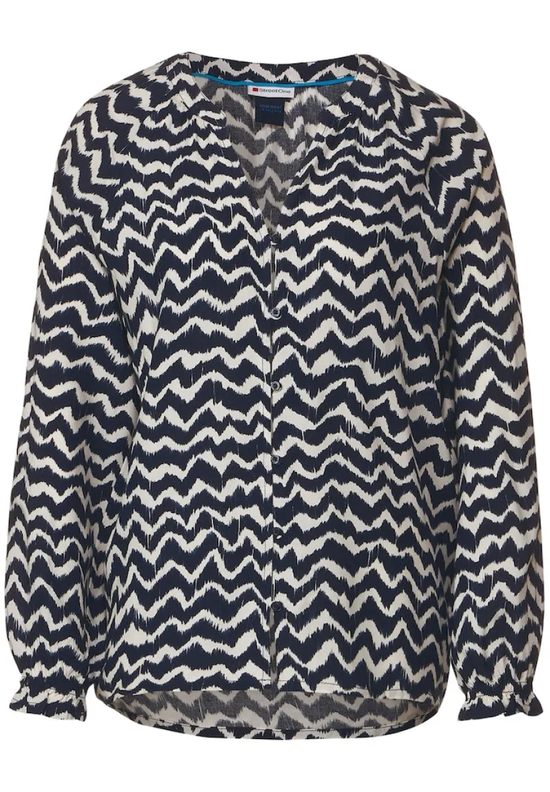 Street One Blusen*Tunikabluse mit Print deep blue