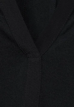 Street One Shirts*Tunikashirt im Materialmix Black