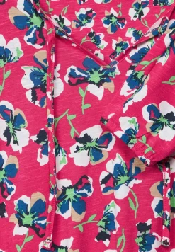 Cecil Shirts*Tunikashirt mit Blumenmuster fresh pink