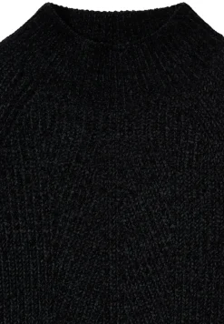 Cecil Pullover & Sweatshirts*Turtleneck Chenille Pullover Black