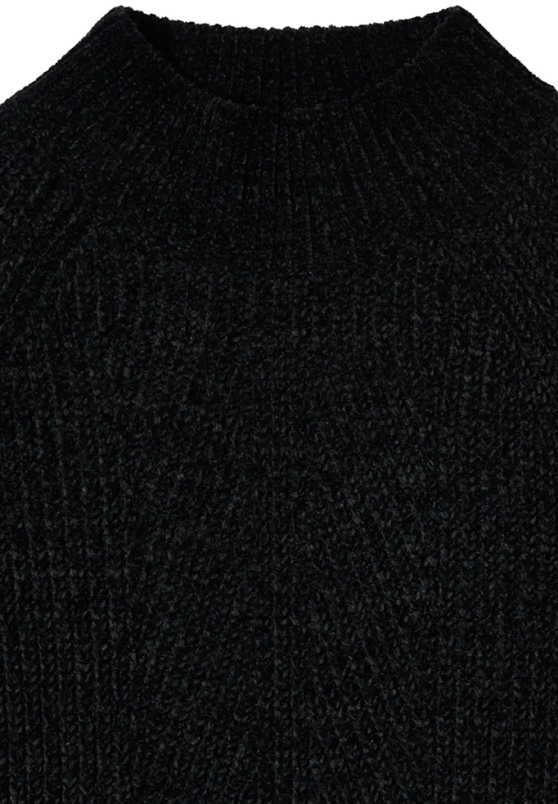 Cecil Pullover & Sweatshirts*Turtleneck Chenille Pullover Black