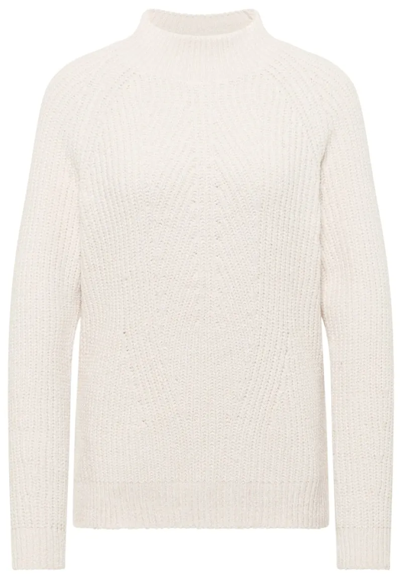 Cecil Pullover & Sweatshirts*Turtleneck Chenille Pullover light greige