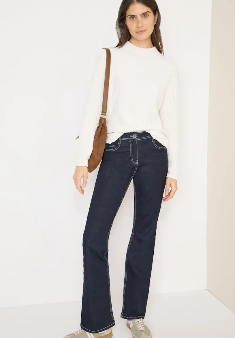 Cecil Pullover & Sweatshirts*Turtleneck Chenille Pullover light greige