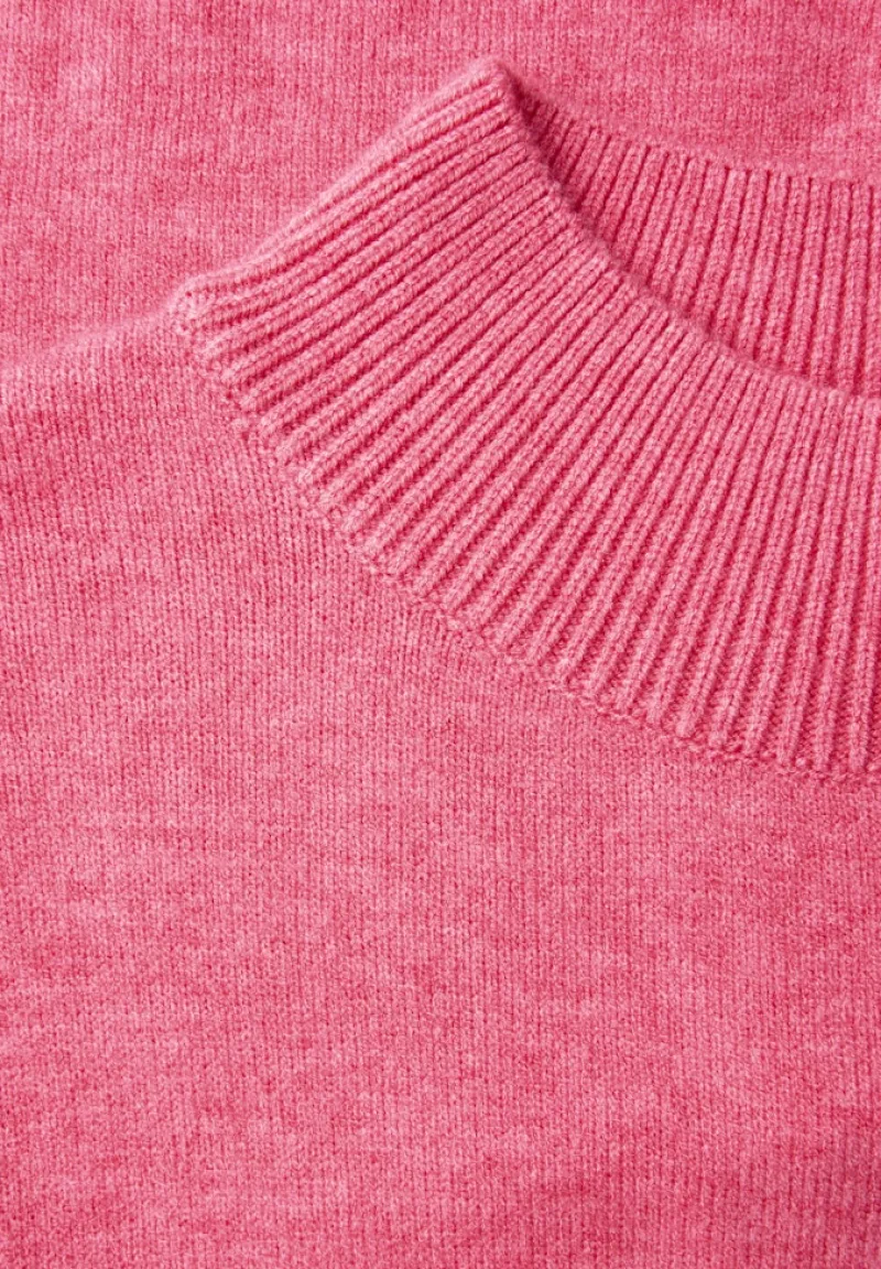 STREET ONE STUDIO Pullover & Sweatshirts*Turtleneck Pullover candy pink mel.