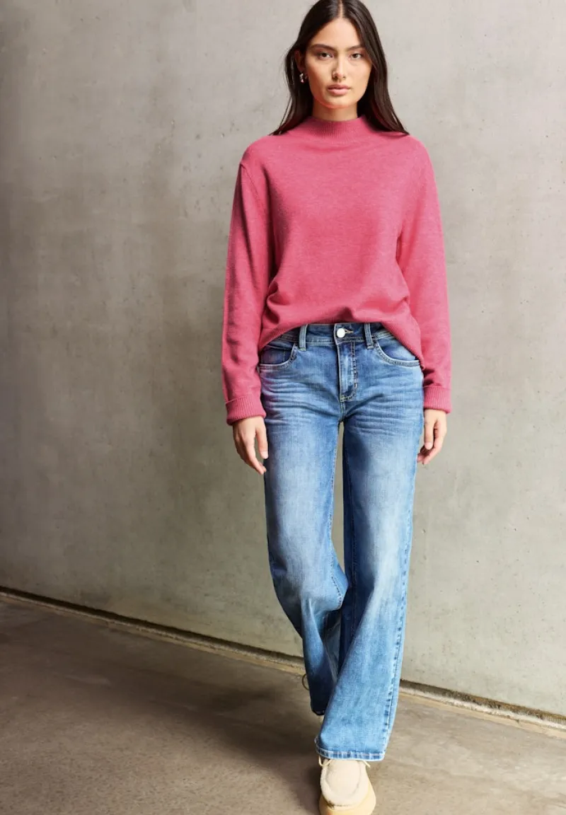 STREET ONE STUDIO Pullover & Sweatshirts*Turtleneck Pullover candy pink mel.