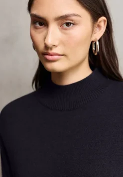 STREET ONE STUDIO Pullover & Sweatshirts*Turtleneck Pullover ink blue night