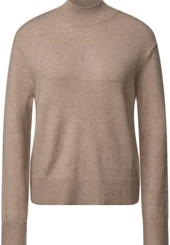STREET ONE STUDIO Pullover & Sweatshirts*Turtleneck Pullover sandstone beige mel.