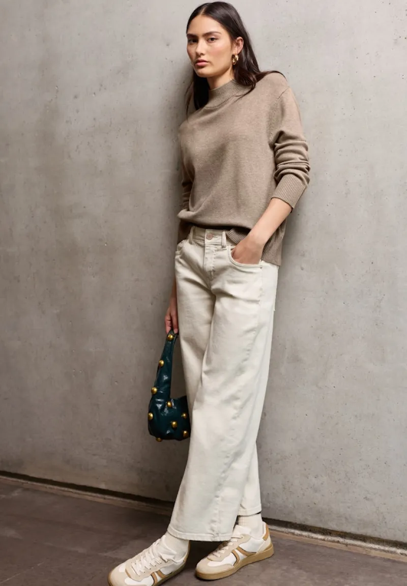 STREET ONE STUDIO Pullover & Sweatshirts*Turtleneck Pullover sandstone beige mel.