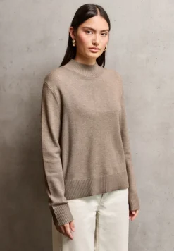 STREET ONE STUDIO Pullover & Sweatshirts*Turtleneck Pullover sandstone beige mel.
