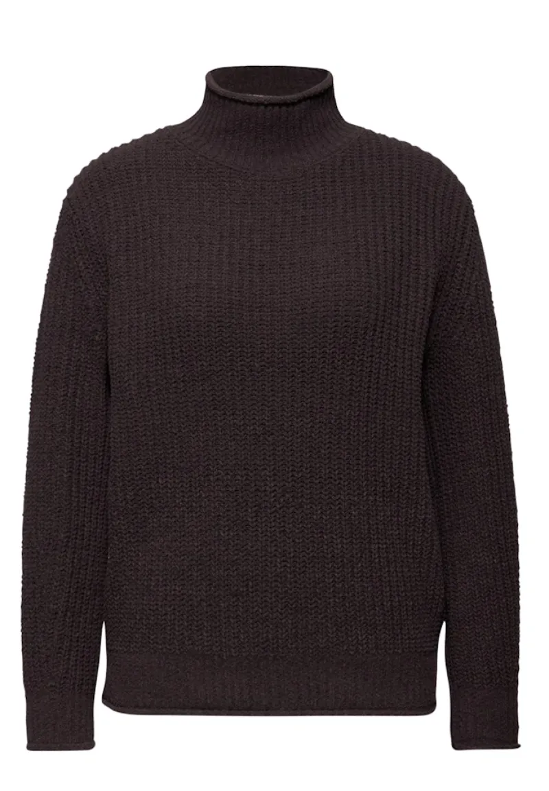 STREET ONE STUDIO Pullover & Sweatshirts*Turtleneck Pullover velvet wine