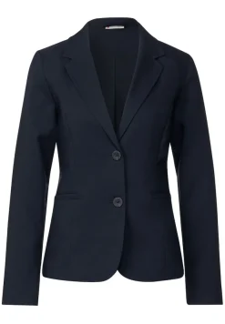 Street One Jacken*Twill Blazer in Unifarbe deep blue