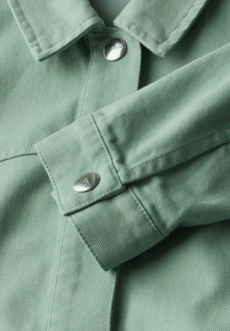 Cecil Jacken*Twill Jacke matcha green