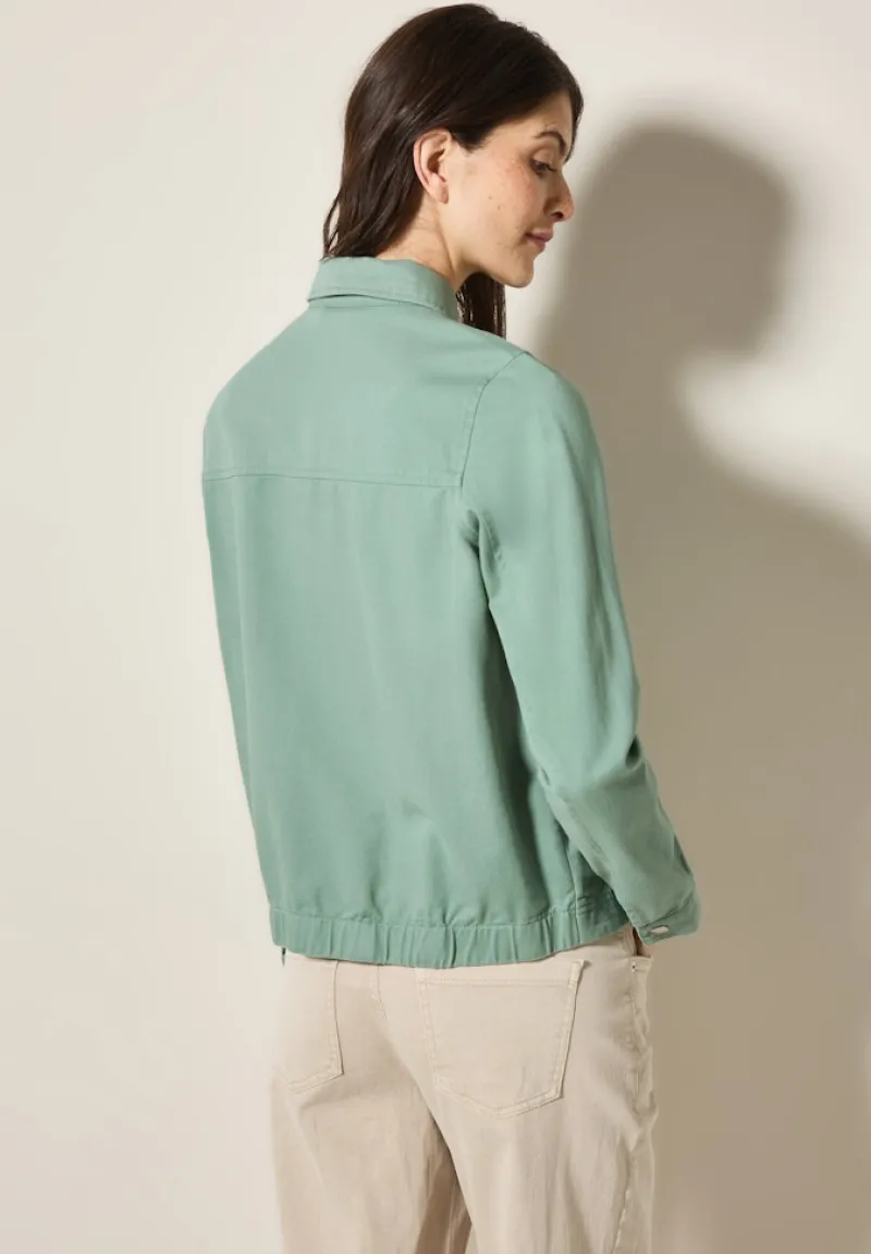 Cecil Jacken*Twill Jacke matcha green