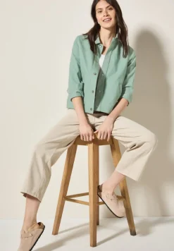 Cecil Jacken*Twill Jacke matcha green