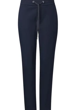 STREET ONE STUDIO Hosen*Twill Jogger deep blue