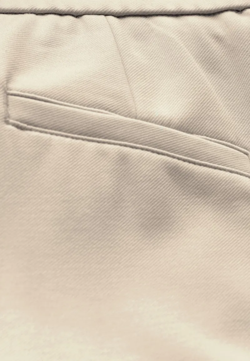 STREET ONE STUDIO Hosen*Twill Jogger vanilla sky