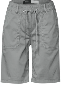 Cecil Shorts*Twill Shorts im Washed-Look obelisk grey