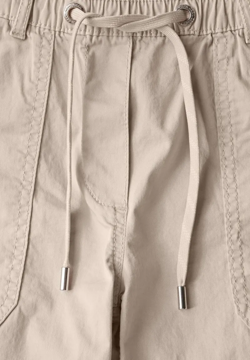 Cecil Shorts*Twill Shorts im Washed-Look boulder beige