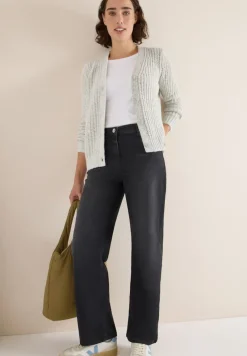 Cecil Pullover & Sweatshirts*Two Tone Cardigan metal grey melange