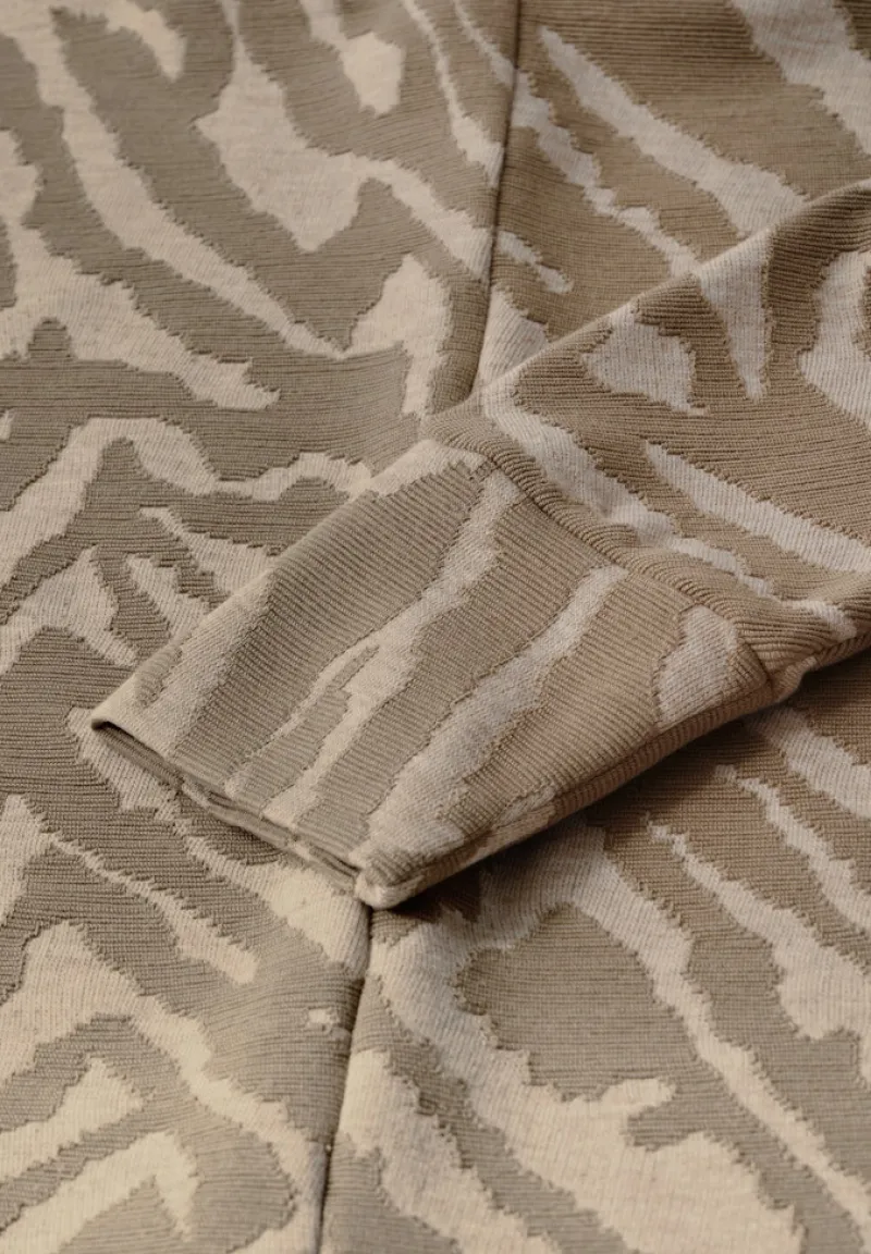 Street One Pullover & Sweatshirts*Two-Tone Jaquard Shirt honey sand