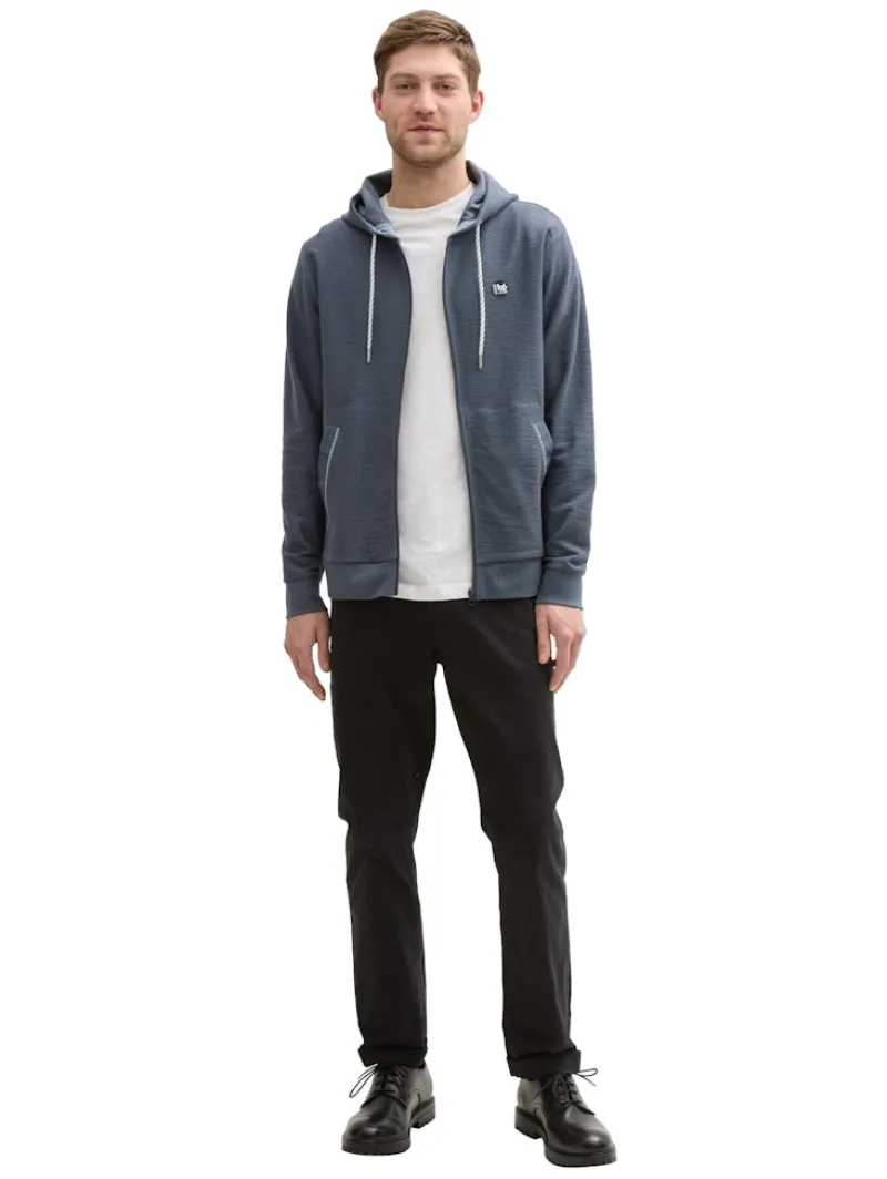 Tom Tailor Pullover & Sweatshirts|Big Boys*Ultralight Sweatjacke mit Kapuze blueish grey