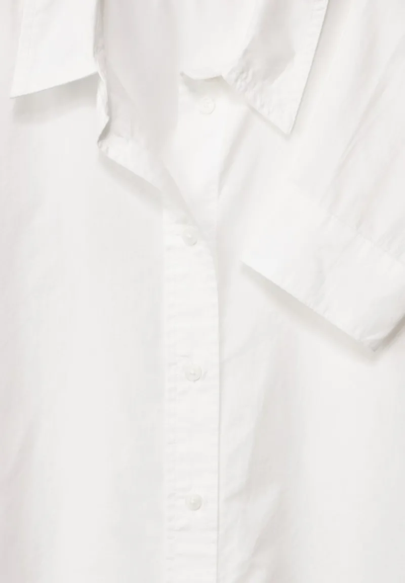 Cecil Blusen*Unifarbene Baumwollbluse vanilla white
