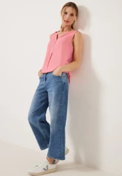 Cecil Blusen*Unifarbenes Blusentop soft pink