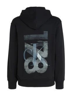 Calvin Klein Jeans Pullover & Sweatshirts*VARSITY 1978 HOODY ck black